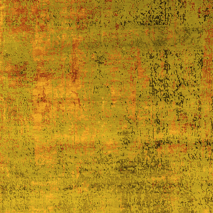 Oriental Yellow Industrial Rug, urb2551yw