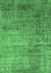 Oriental Emerald Green Industrial Rug, urb2551emgrn