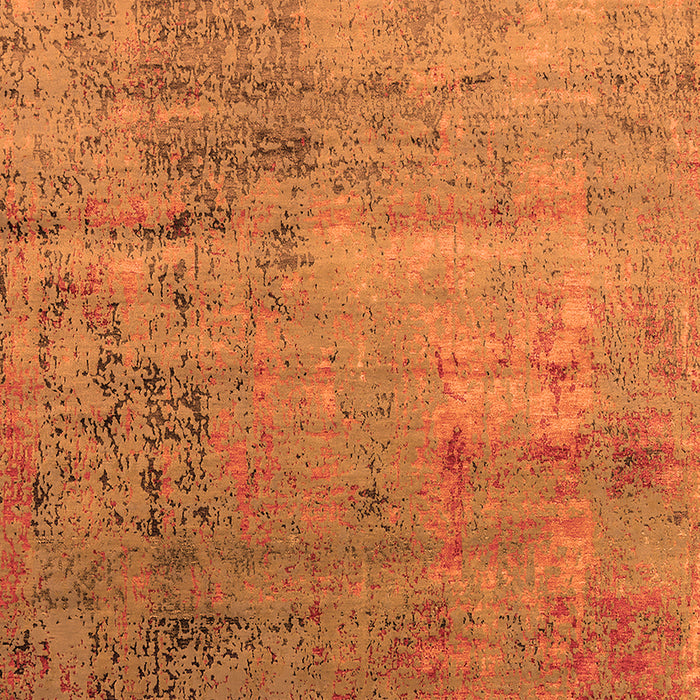 Oriental Orange Industrial Rug, urb2551org