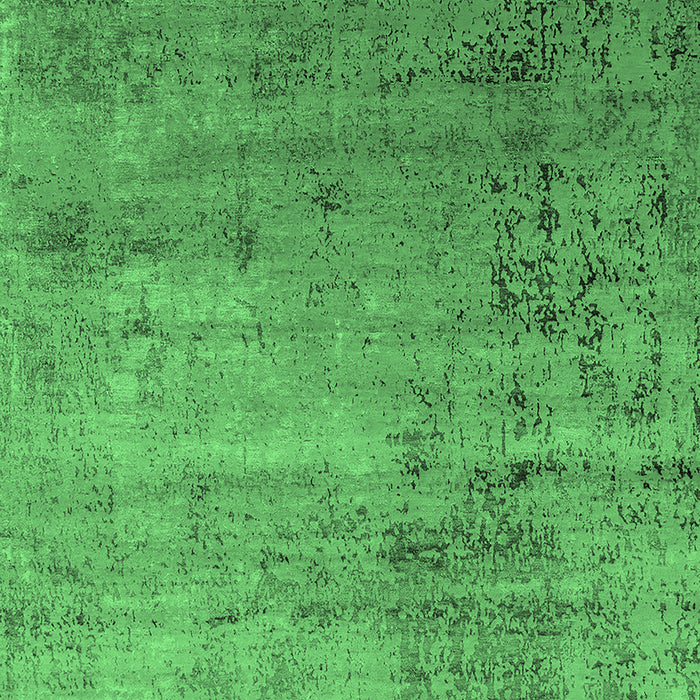 Machine Washable Oriental Emerald Green Industrial Area Rugs, wshurb2551emgrn