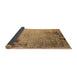 Sideview of Oriental Brown Industrial Rug, urb2552brn