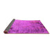 Sideview of Oriental Pink Industrial Rug, urb2552pnk