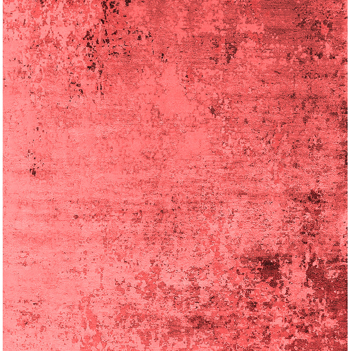 Machine Washable Oriental Red Industrial Rug, wshurb2552red