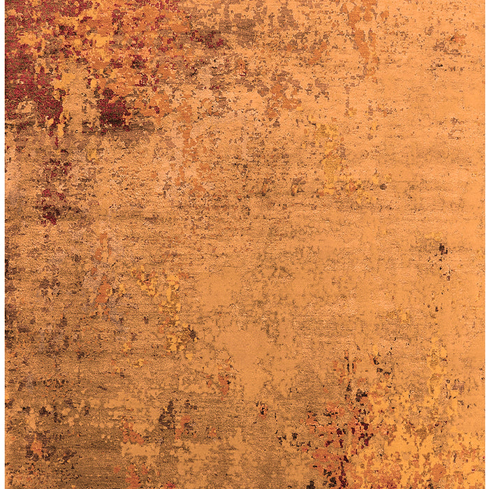 Machine Washable Oriental Orange Industrial Area Rugs, wshurb2552org