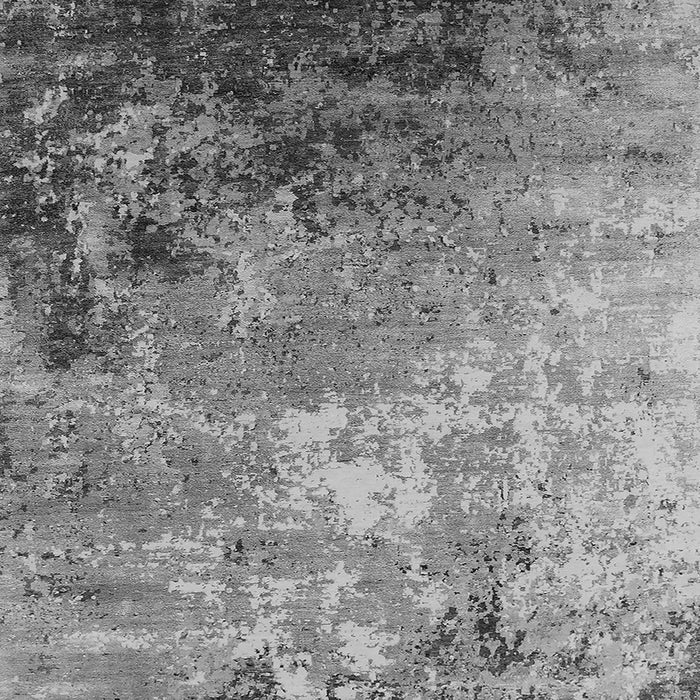 Square Oriental Gray Industrial Rug, urb2553gry