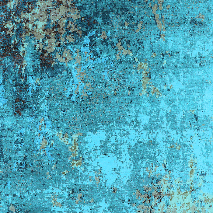 Oriental Light Blue Industrial Rug, urb2553lblu