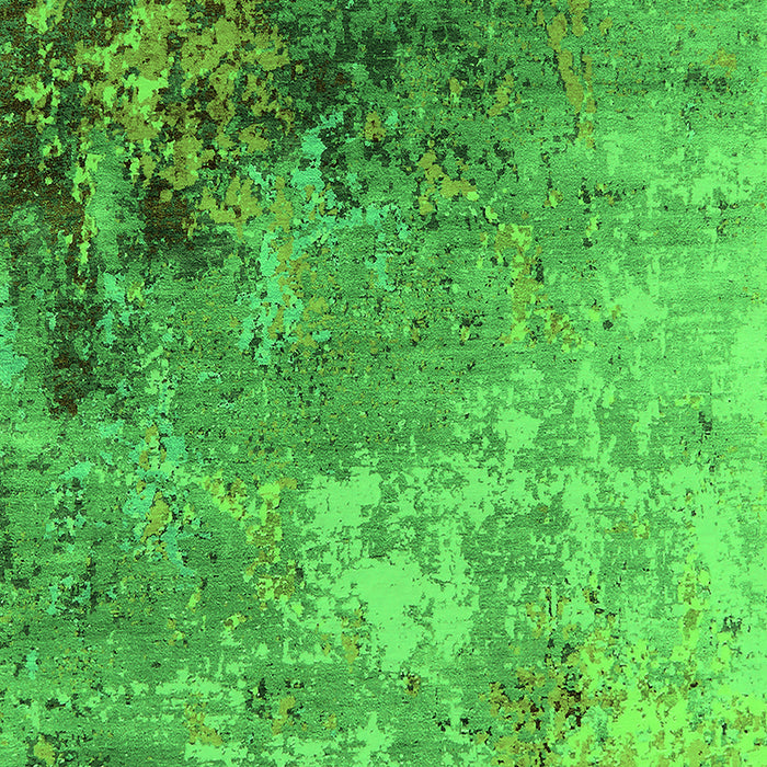 Oriental Green Industrial Rug, urb2553grn