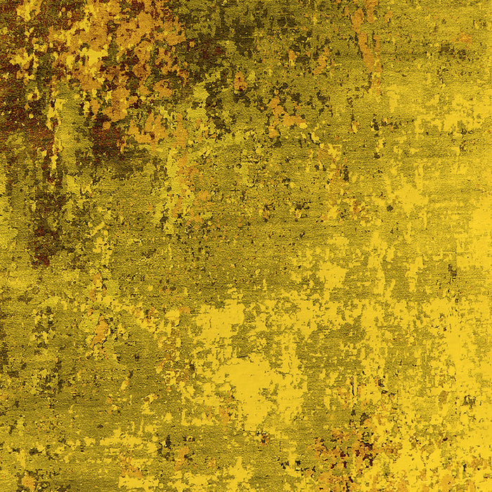 Oriental Yellow Industrial Rug, urb2553yw