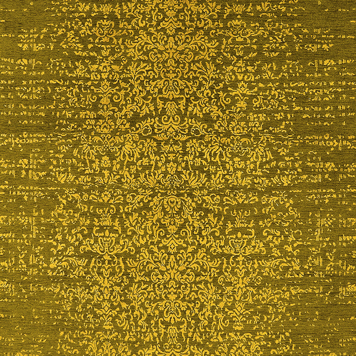 Oriental Yellow Industrial Rug, urb2555yw