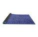 Sideview of Oriental Blue Industrial Rug, urb2555blu