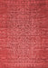 Oriental Red Industrial Area Rugs