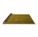 Sideview of Oriental Yellow Industrial Rug, urb2555yw