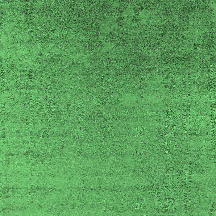 Oriental Emerald Green Industrial Rug, urb2556emgrn