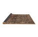 Sideview of Oriental Brown Industrial Rug, urb2557brn