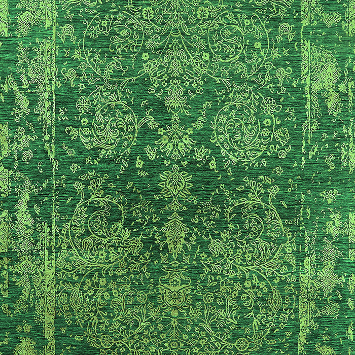 Oriental Green Industrial Rug, urb2557grn