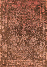 Oriental Orange Industrial Rug, urb2557org