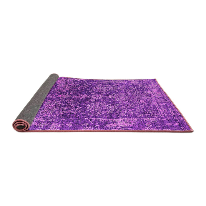 Sideview of Oriental Pink Industrial Rug, urb2557pnk