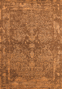 Oriental Orange Industrial Rug, urb2558org