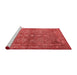 Industrial Red Washable Rugs