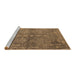 Sideview of Machine Washable Oriental Brown Industrial Rug, wshurb2558brn