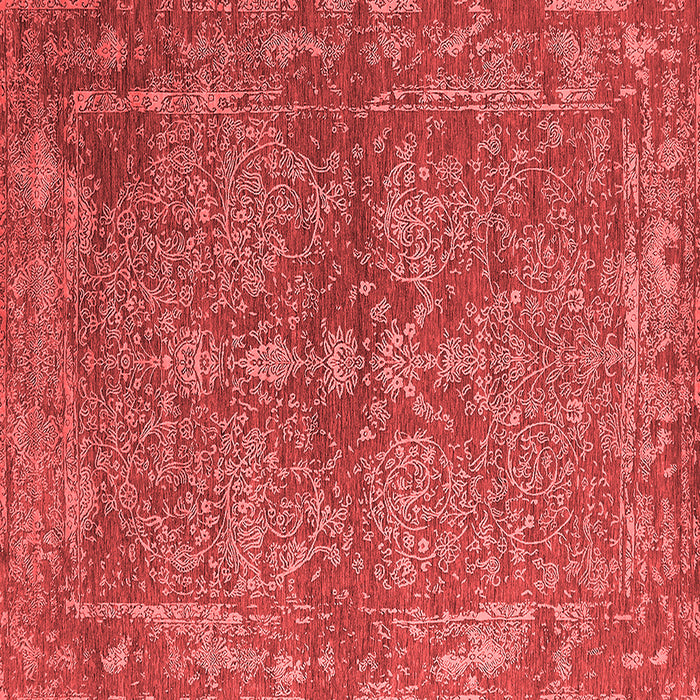 Machine Washable Oriental Red Industrial Rug, wshurb2558red