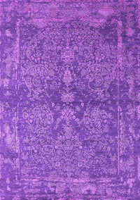 Oriental Purple Industrial Rug, urb2558pur