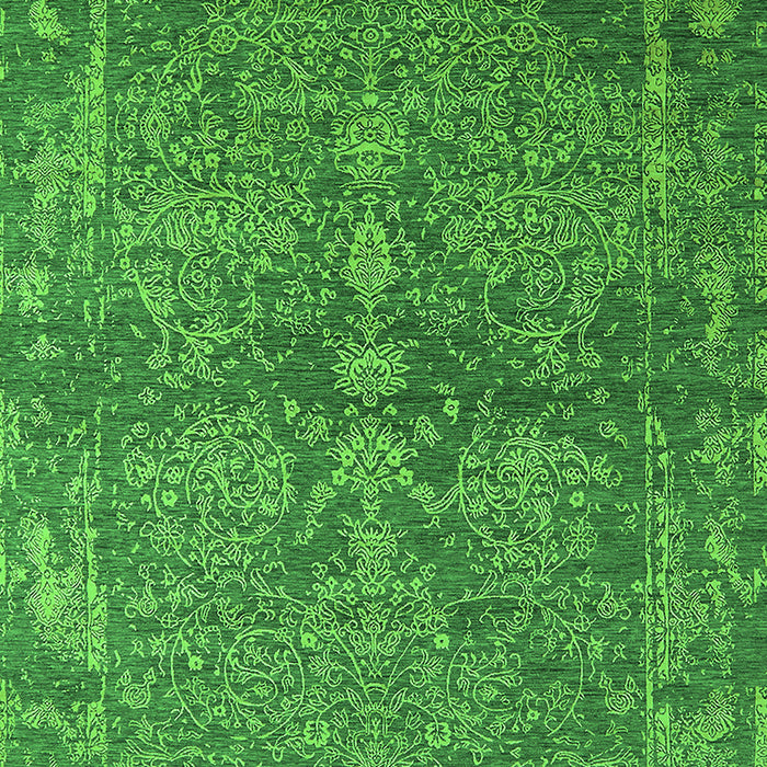 Oriental Green Industrial Rug, urb2558grn