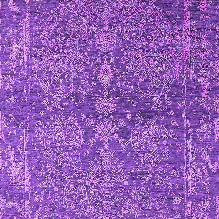 Machine Washable Oriental Purple Industrial Area Rugs, wshurb2558pur