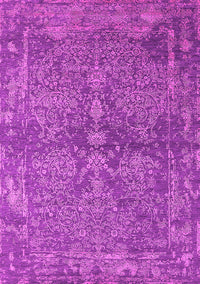 Oriental Pink Industrial Rug, urb2558pnk