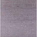 Square Machine Washable Industrial Modern Dark Gray Rug, wshurb2559