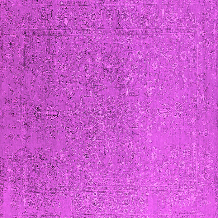 Square Oriental Pink Industrial Rug, urb2559pnk