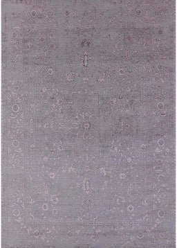 Machine Washable Industrial Modern Dark Gray Rug, wshurb2559