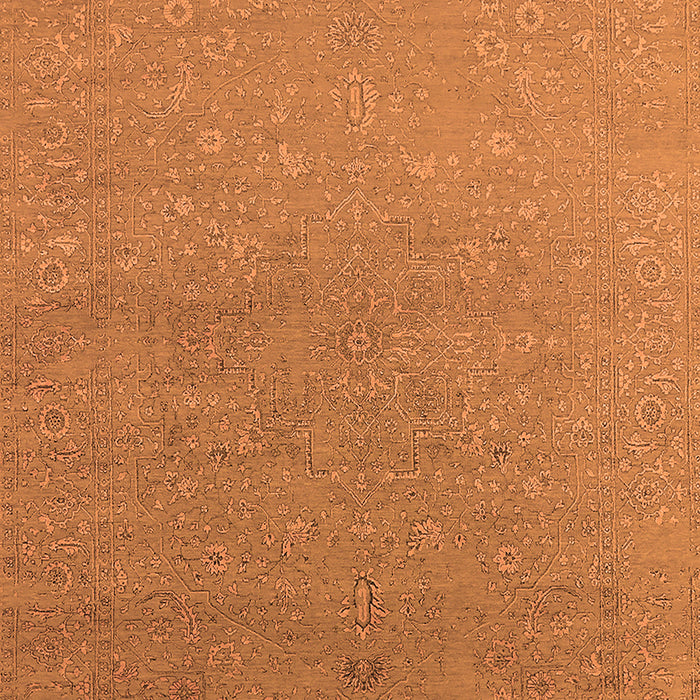 Oriental Orange Industrial Rug, urb2559org