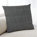 Lifestyle Image of Mid-Century Modern Urban Square Carbon Gray Throw Pillow, 18 inch by 18 inch, pwurb255