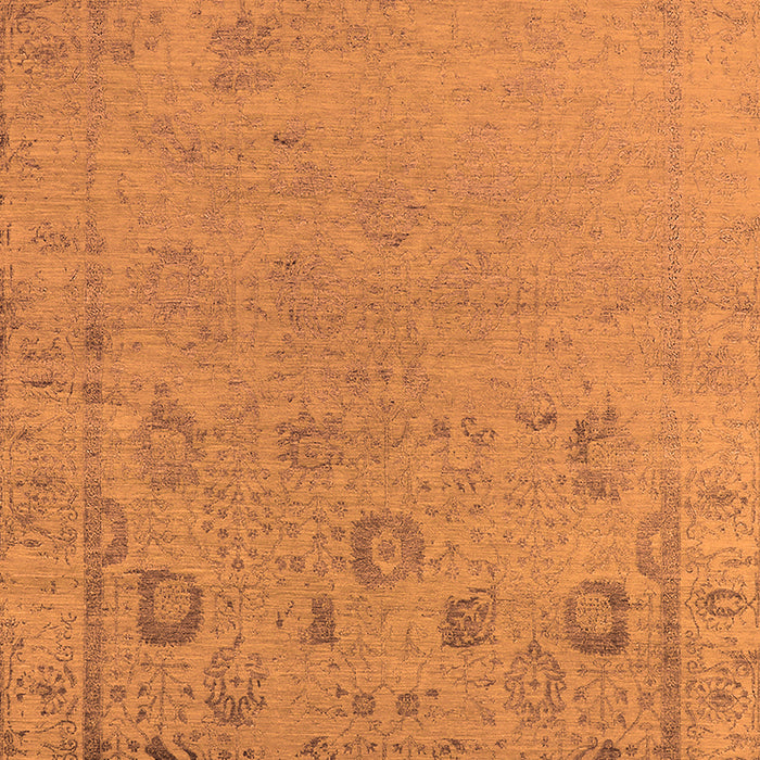 Machine Washable Oriental Orange Industrial Area Rugs, wshurb2560org
