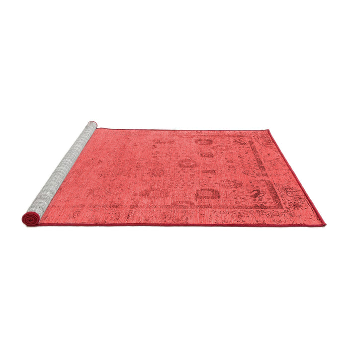 Industrial Red Washable Rugs