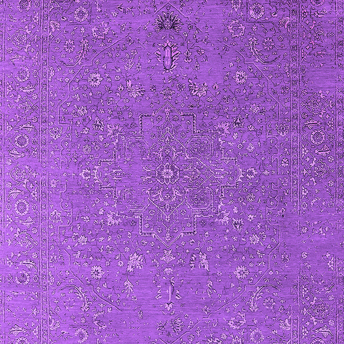 Machine Washable Oriental Purple Industrial Area Rugs, wshurb2561pur