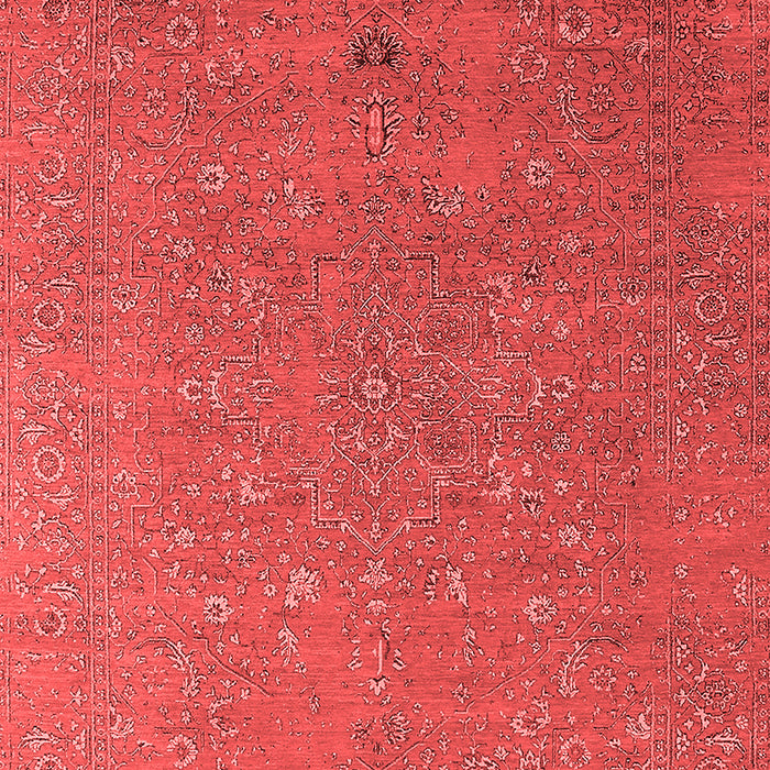 Oriental Red Industrial Area Rugs