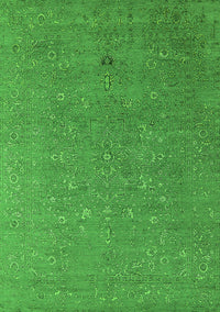 Oriental Green Industrial Rug, urb2561grn