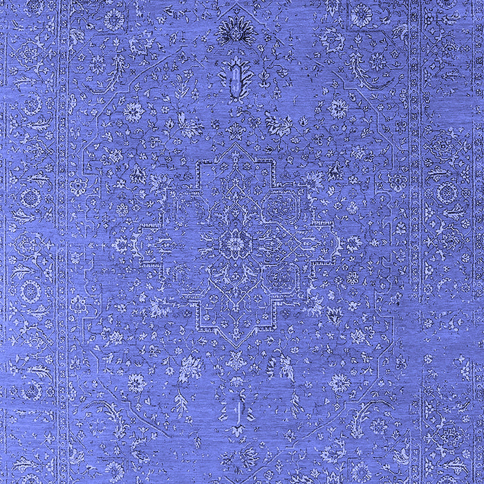 Oriental Blue Industrial Rug, urb2561blu