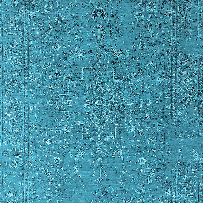 Oriental Light Blue Industrial Rug, urb2561lblu