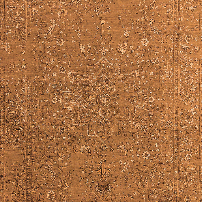 Machine Washable Oriental Orange Industrial Area Rugs, wshurb2561org