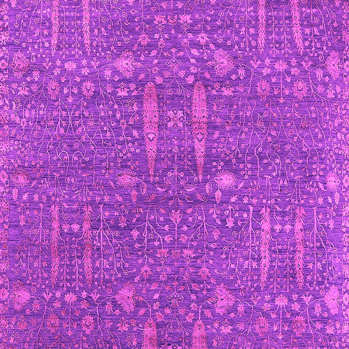 Machine Washable Oriental Pink Industrial Rug, wshurb2562pnk