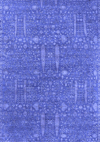 Oriental Blue Industrial Rug, urb2562blu