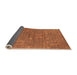 Sideview of Oriental Orange Industrial Rug, urb2562org