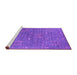 Sideview of Machine Washable Oriental Purple Industrial Area Rugs, wshurb2562pur