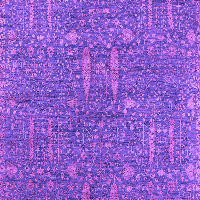 Machine Washable Oriental Purple Industrial Area Rugs, wshurb2562pur