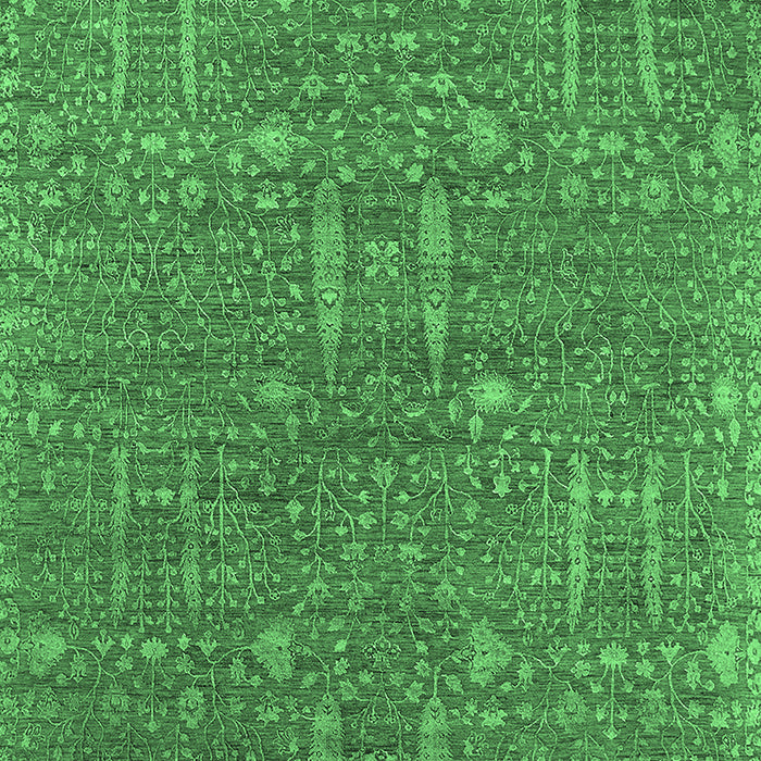Oriental Emerald Green Industrial Rug, urb2562emgrn