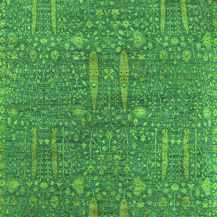 Oriental Green Industrial Rug, urb2562grn