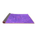 Sideview of Oriental Purple Industrial Rug, urb2562pur